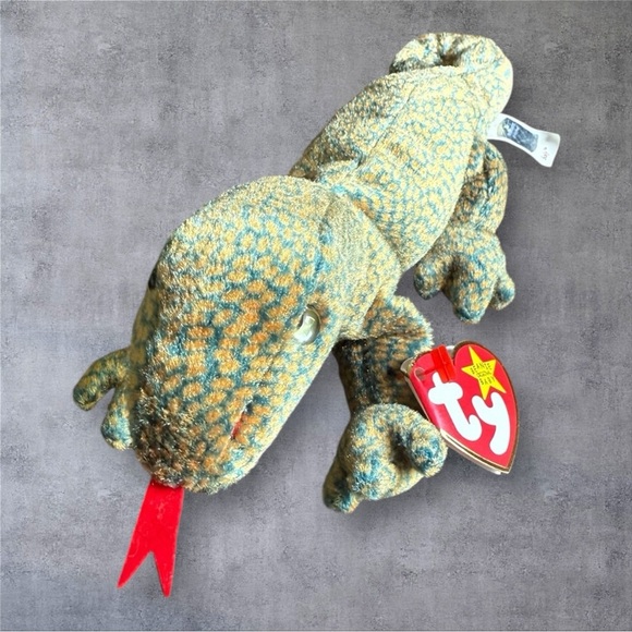 Ty Beanie Babies Multicolor Reptile and Insect Plush Set - NWT - Picture 3 of 12